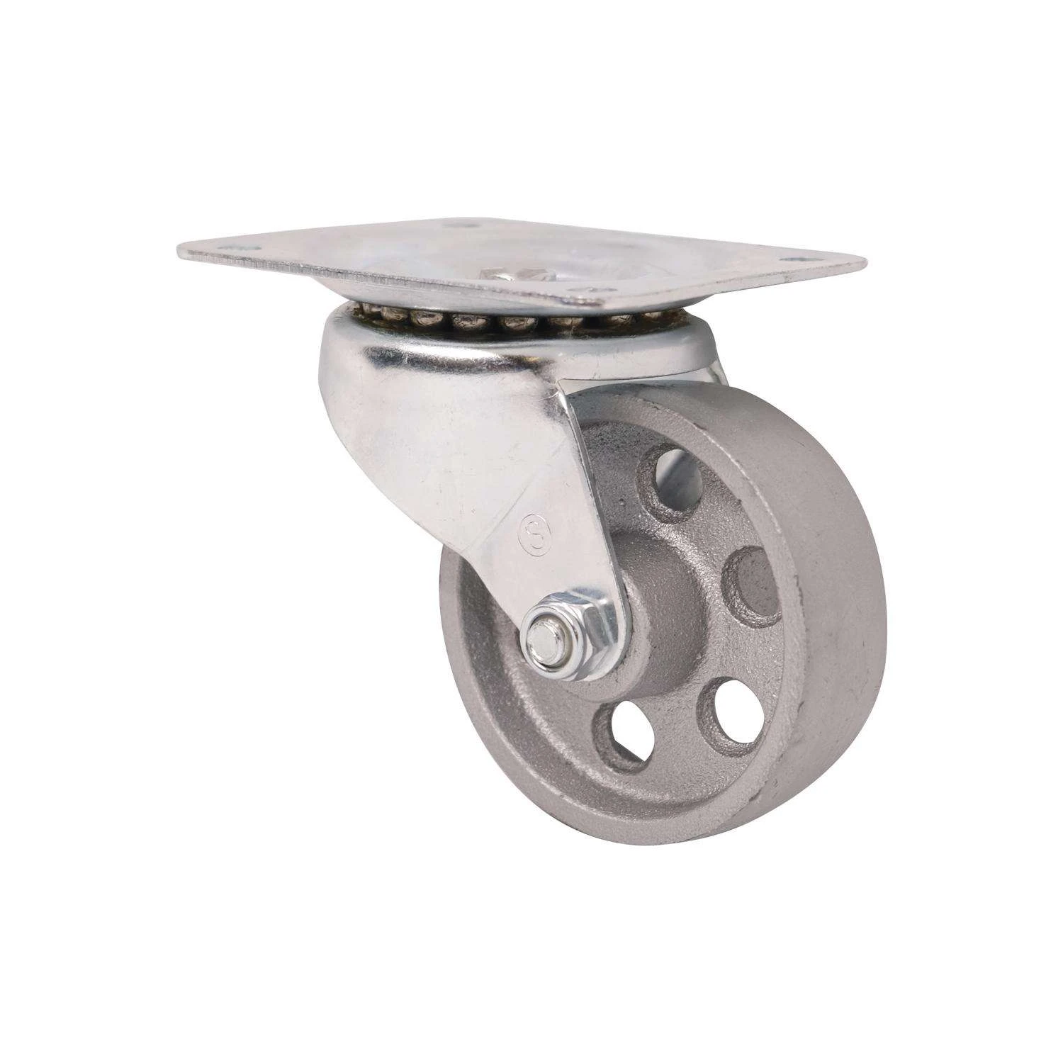 Shepherd Hardware 4 In. D Swivel Cast Iron Caster 500 Lb 1 Pk 6 Shepherd Hardware 4 In. D Swivel Cast Iron Caster 500 Lb 1 Pk - Image 4