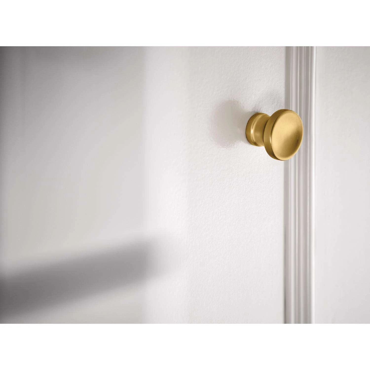 Moen Colinet Round Cabinet Knob 1 In. D Brushed Nickel 1 Pk 4 Moen Colinet Round Cabinet Knob 1 In. D Brushed Nickel 1 Pk - Image 2