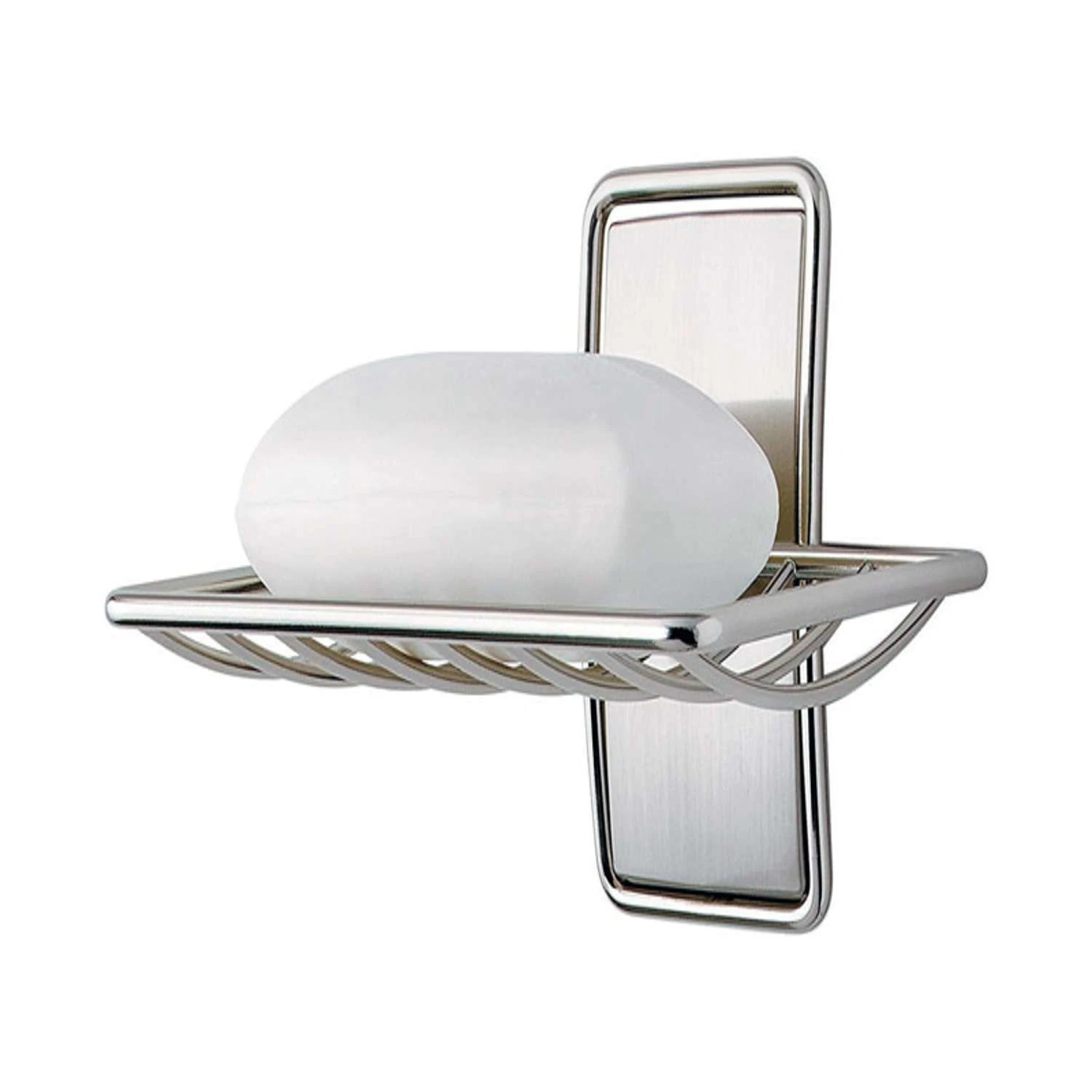 3M Command Medium Metal Soap Dish 4.92 In. L 1 Pk 5 3M Command Medium Metal Soap Dish 4.92 In. L 1 Pk - Image 3