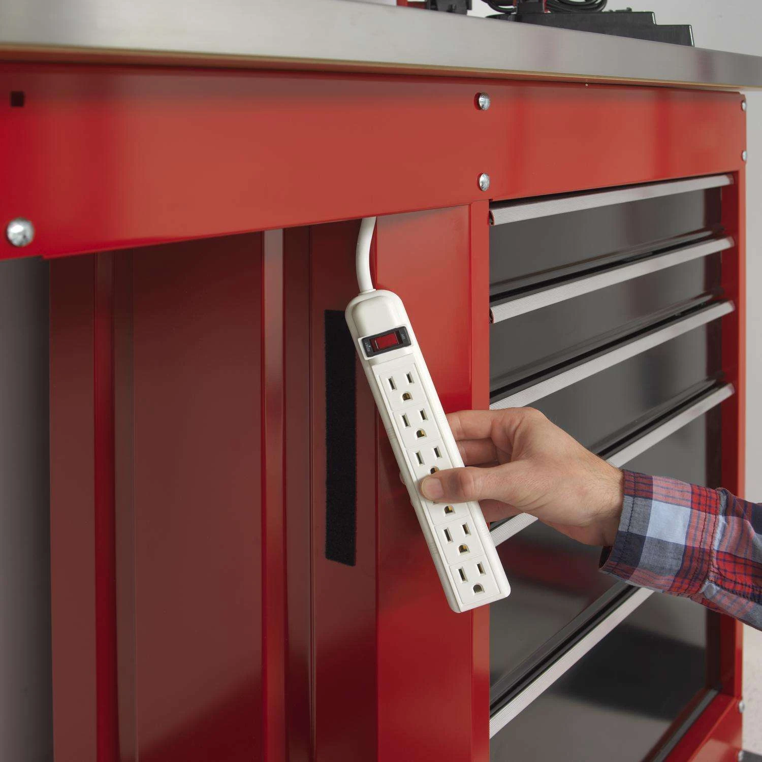 VELCRO Brand Industrial Strength Medium Nylon Hook And Loop Fastener 48 In. L 1 Pk 6 VELCRO Brand Industrial Strength Medium Nylon Hook And Loop Fastener 48 In. L 1 Pk - Image 4