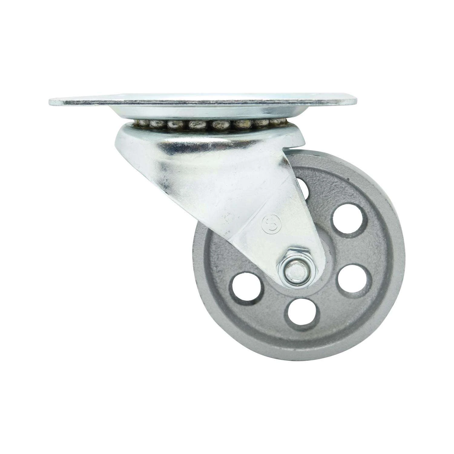 Shepherd Hardware 4 In. D Swivel Cast Iron Caster 500 Lb 1 Pk 3 Shepherd Hardware 4 In. D Swivel Cast Iron Caster 500 Lb 1 Pk