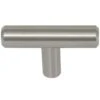 Laurey Melrose Traditional T-Shape Cabinet Knob 2 In. D 1-1/4 In. Satin Nickel 10 Pk 1 Laurey Melrose Traditional T-Shape Cabinet Knob 2 In. D 1-1/4 In. Satin Nickel 10 Pk -Supply Tools Market 15906f5e c5c3 4d10 a1e5 8820b00a46f7