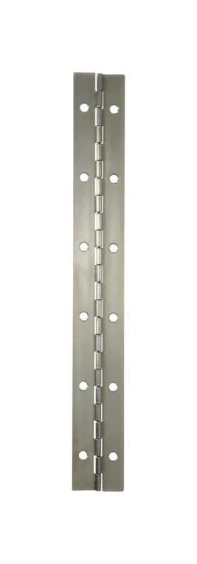 Ace 1-1/2 In. W X 12 In. L Stainless Steel Continuous Hinge 1 Pk 3 Ace 1-1/2 In. W X 12 In. L Stainless Steel Continuous Hinge 1 Pk