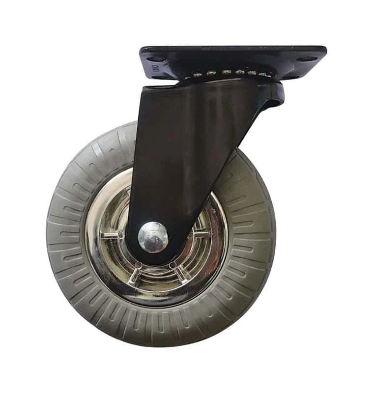 Shepherd Hardware 5 In. D Swivel Soft Rubber Caster 264 Lb 1 Pk 3 Shepherd Hardware 5 In. D Swivel Soft Rubber Caster 264 Lb 1 Pk