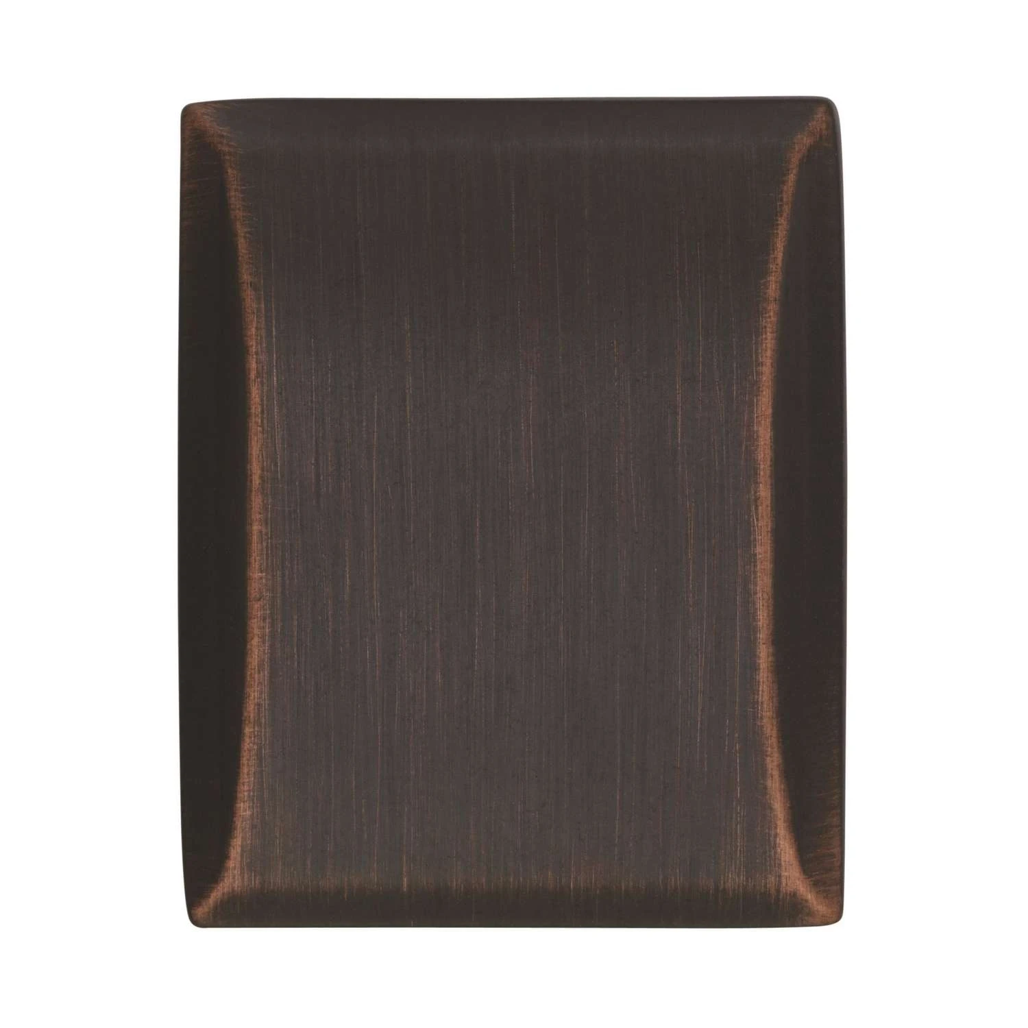 Amerock Candler Rectangle Cabinet Knob 1-1/4 In. D 1-1/8 In. Oil Rubbed Bronze 5 Pk 4 Amerock Candler Rectangle Cabinet Knob 1-1/4 In. D 1-1/8 In. Oil Rubbed Bronze 5 Pk - Image 2