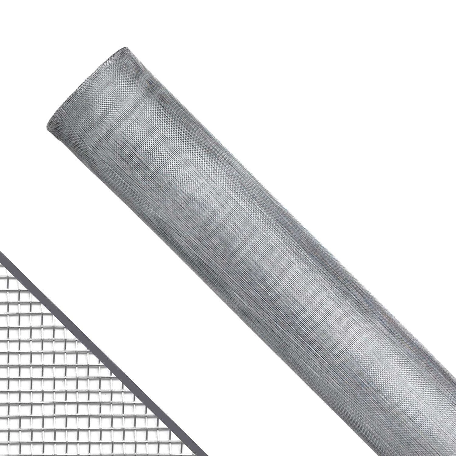 Saint-Gobain ADFORS 48 In. W X 25 Ft. L Silver Aluminum Insect Screen Cloth 5 Saint-Gobain ADFORS 48 In. W X 25 Ft. L Silver Aluminum Insect Screen Cloth - Image 3