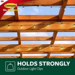 3M Command Small Plastic Light Clips 1.25 In. L 16 Pk -Supply Tools Market 3493bab8 1f8e 4325 8790 a3874a19d5c7