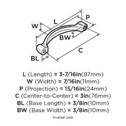 Amerock Allison Cabinet Pull 3 In. Polished Brass 10 Pk 8 Amerock Allison Cabinet Pull 3 In. Polished Brass 10 Pk -Supply Tools Market 377ffa58 8476 4d77 9033 4e5ba6c87a23