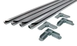 Prime-Line Mill Aluminum 5/16 In. W X 3/4 In. L Screen Frame Kit 1 Pk