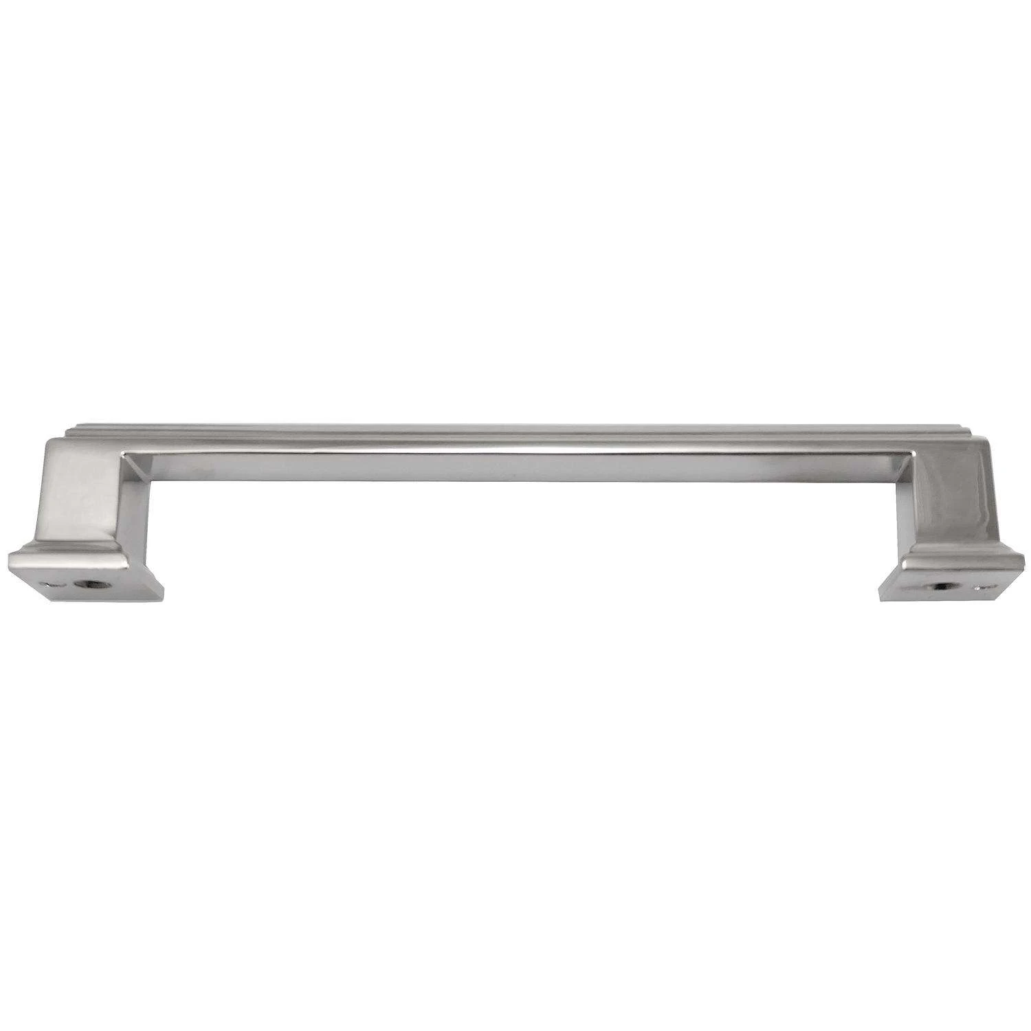 MNG Beacon Hill Bar Cabinet Pull 5-1/16 In. Polished Nickel Silver 1 Pk 4 MNG Beacon Hill Bar Cabinet Pull 5-1/16 In. Polished Nickel Silver 1 Pk - Image 2