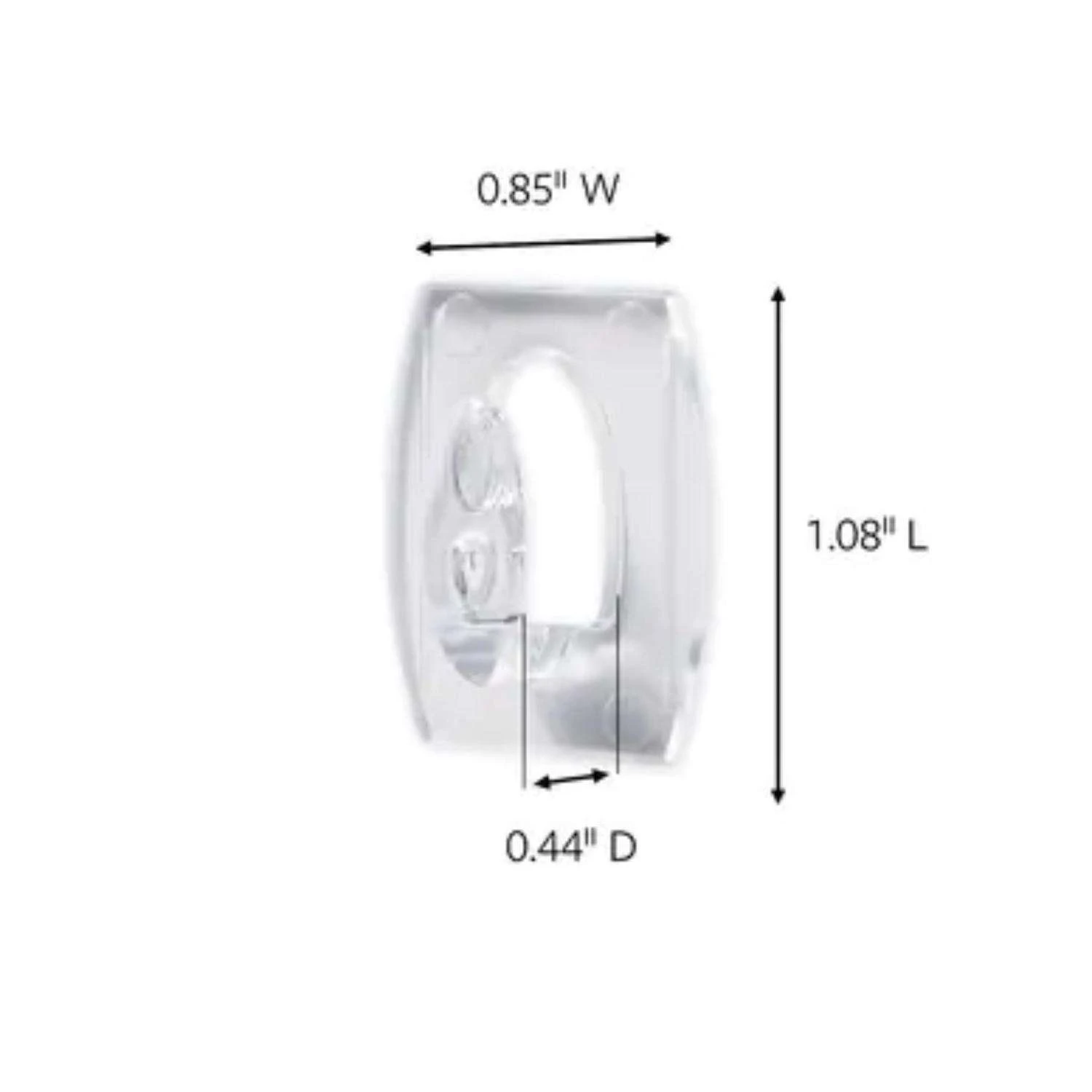 3M Command Mini Plastic Hook 1.08 In. L 1 Pk 4 3M Command Mini Plastic Hook 1.08 In. L 1 Pk - Image 2