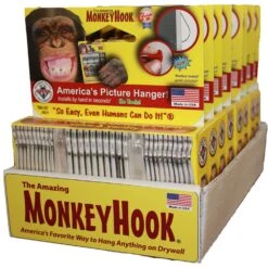 Hillman Monkey Hook Value & Variety Pack Galvanized Silver Monkey Picture Hanging Set 40 Lb 30 Pk -Supply Tools Market 3e2b980b 53ee 4def af77 091d5a47065c