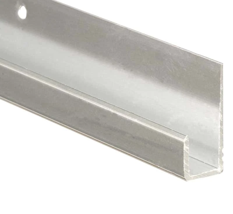 Prime-Line Silver Medium Mirror J Channel 40 Lb 1 Pk 3 Prime-Line Silver Medium Mirror J Channel 40 Lb 1 Pk