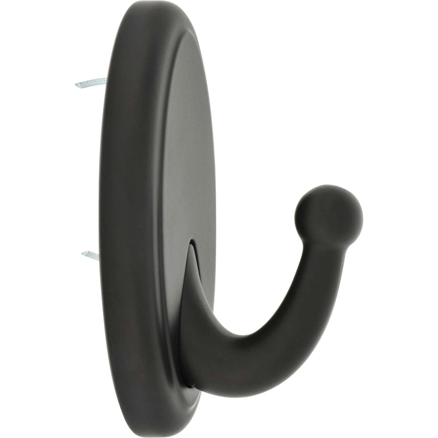 Hillman High & Mighty 3.5 In. L Oil Rubbed Bronze Brown Metal Oval Hook 25 Lb. Cap. 1 Pk 4 Hillman High & Mighty 3.5 In. L Oil Rubbed Bronze Brown Metal Oval Hook 25 Lb. Cap. 1 Pk - Image 2