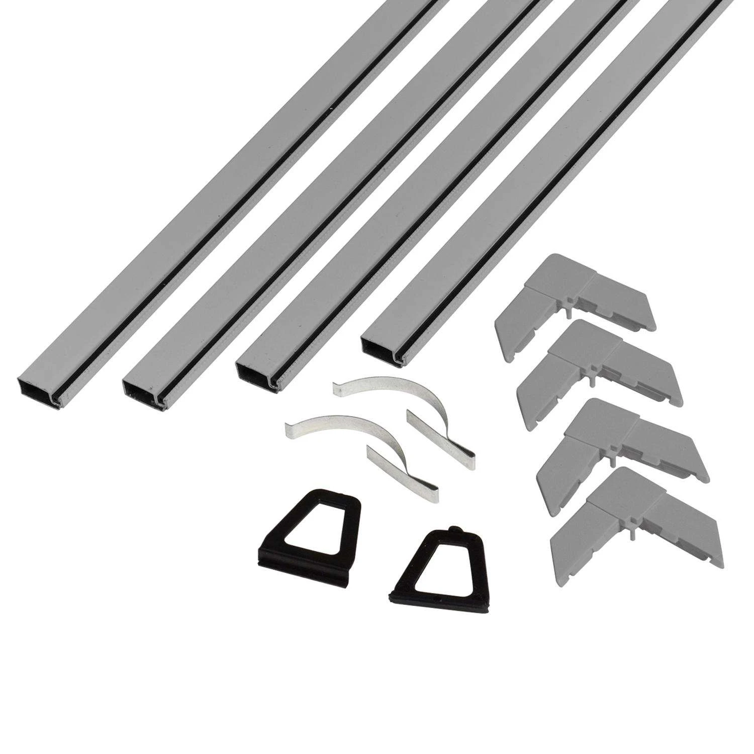Phifer Mill Gray Aluminum 5/16 In. W X 60 In. L Screen Frame Kit 1 Pk 3 Phifer Mill Gray Aluminum 5/16 In. W X 60 In. L Screen Frame Kit 1 Pk