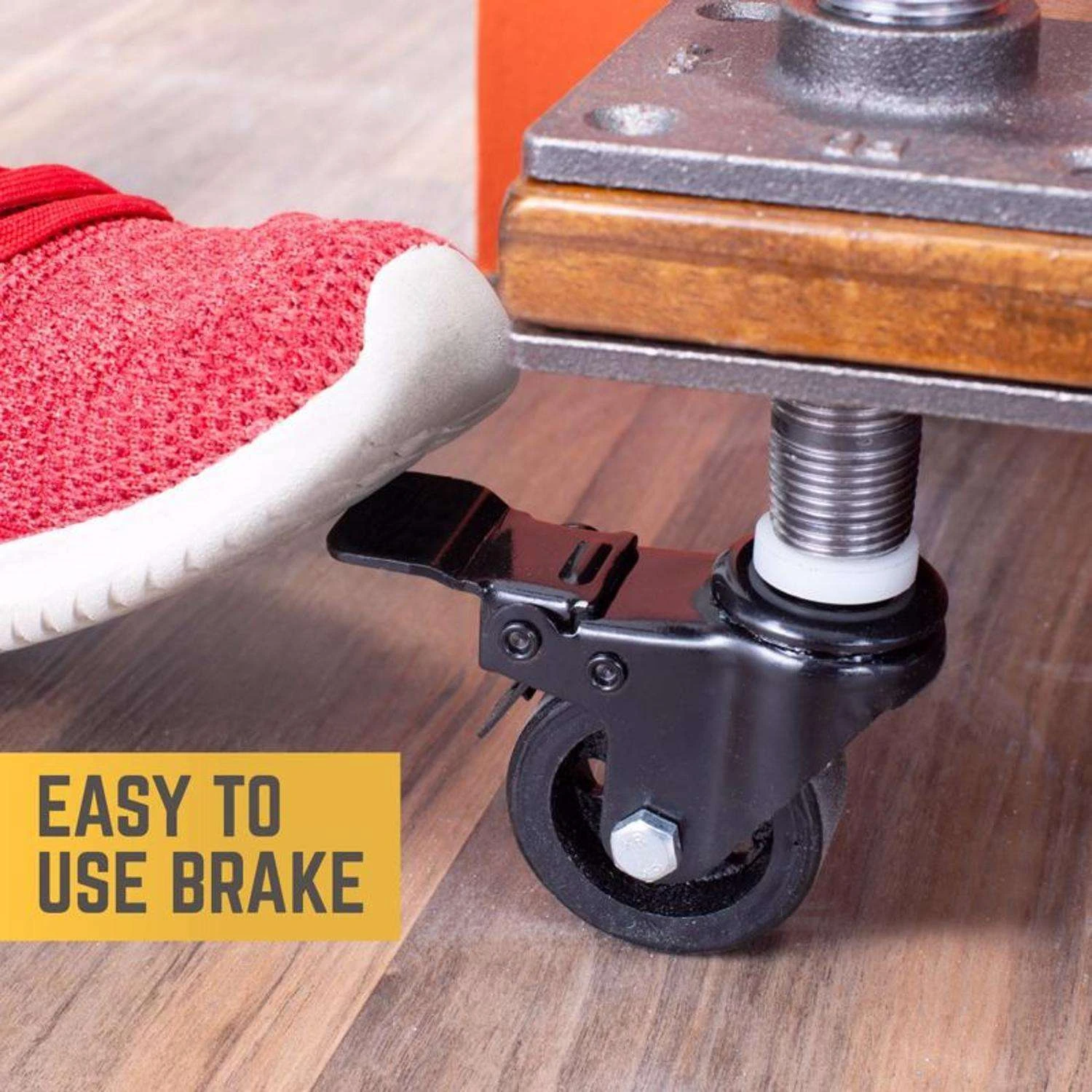 STZ Industries 2 In. D Swivel Polyurethane Caster 75 Lb 2 Pk 8 STZ Industries 2 In. D Swivel Polyurethane Caster 75 Lb 2 Pk - Image 6