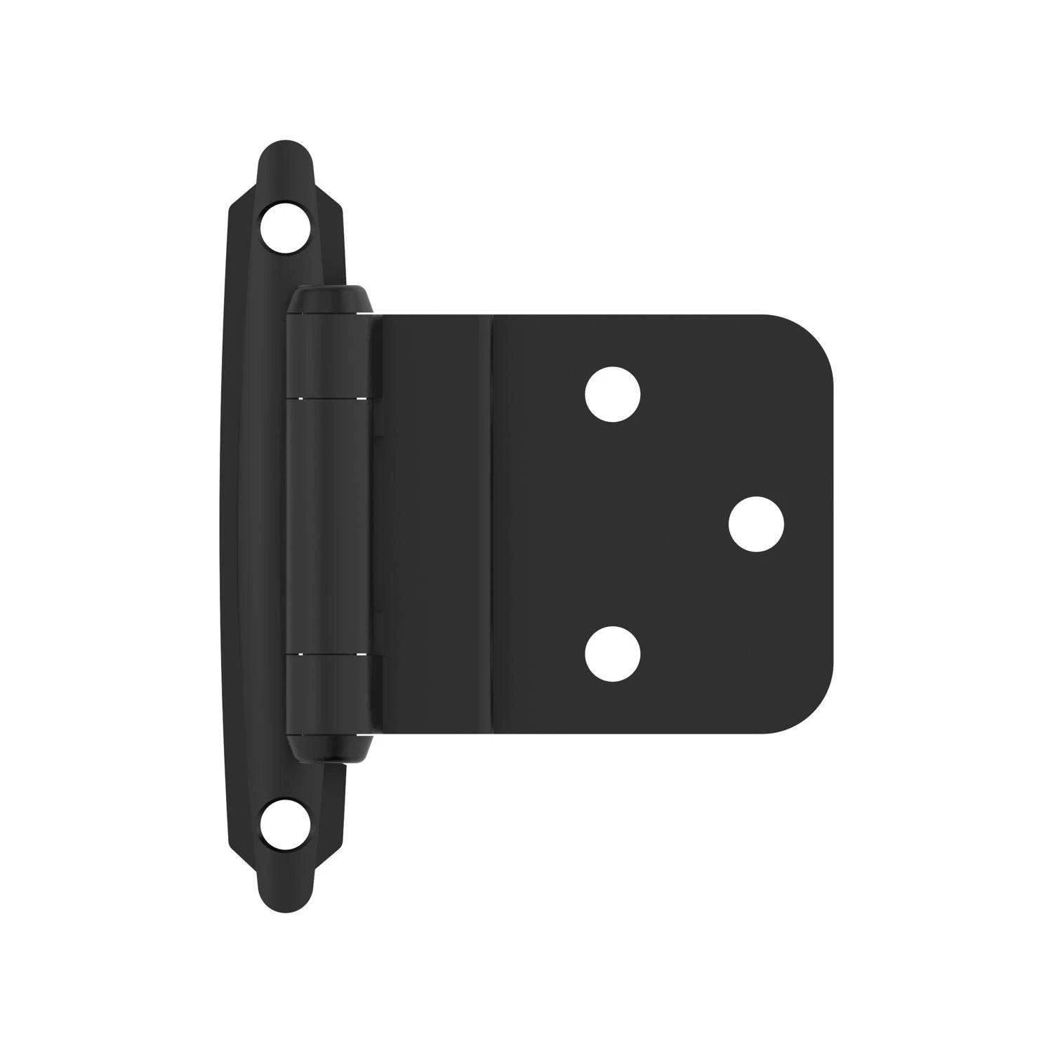 Amerock 2-15/79 In. W X 2-3/4 In. L Flat Black Steel Cabinet Hinge 10 Pk 3 Amerock 2-15/79 In. W X 2-3/4 In. L Flat Black Steel Cabinet Hinge 10 Pk