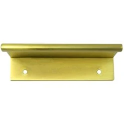Laurey Contemporary Rectangle Edge Pull 9 In. Satin Brass Gold 1 Pk -Supply Tools Market 5cb730e1 0839 4e15 a0df b3d53903b9ea