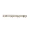 Spectrum 24 In. L Satin Nickel White Steel/Wood Hook Rack 1 Pk 2 Spectrum 24 In. L Satin Nickel White Steel/Wood Hook Rack 1 Pk -Supply Tools Market 5f78cf1c f62e 4765 8613 faaca00e1794