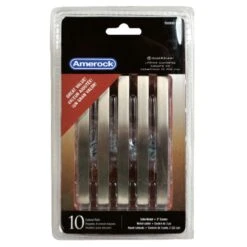 Amerock Essential'Z Cabinet Pull 3 In. Satin Nickel 10 Pk
