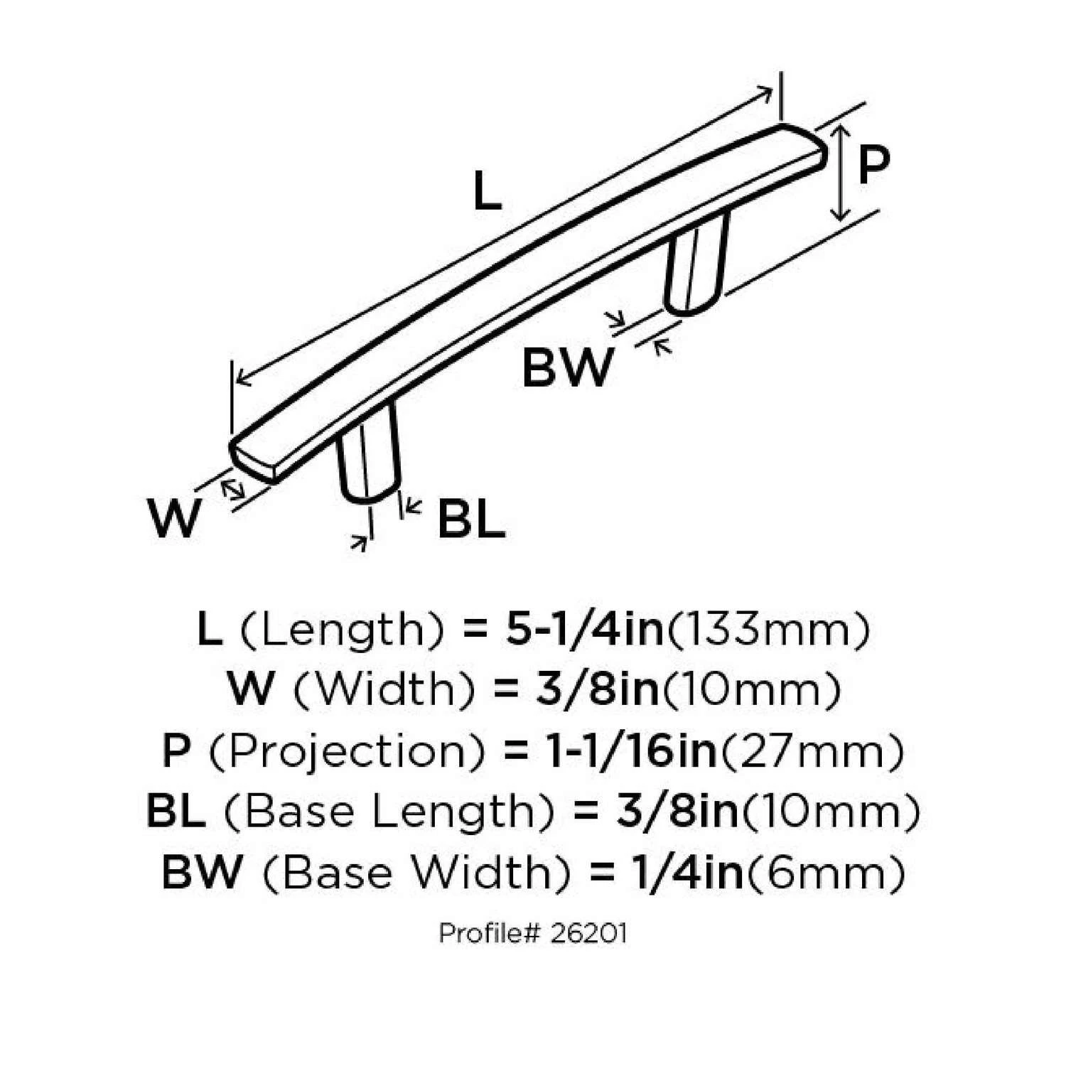 Amerock Essential'Z Cabinet Pull 3 In. Satin Nickel 10 Pk 6 Amerock Essential'Z Cabinet Pull 3 In. Satin Nickel 10 Pk - Image 4