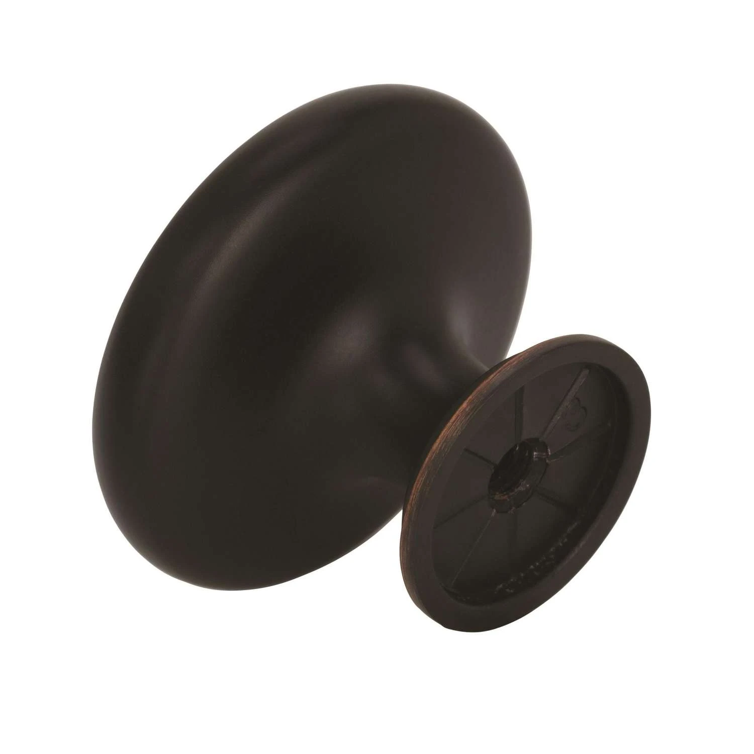 Amerock Inspirations Round Cabinet Knob 1-1/4 In. D 1 In. Oil Rubbed Bronze 10 Pk 6 Amerock Inspirations Round Cabinet Knob 1-1/4 In. D 1 In. Oil Rubbed Bronze 10 Pk - Image 4