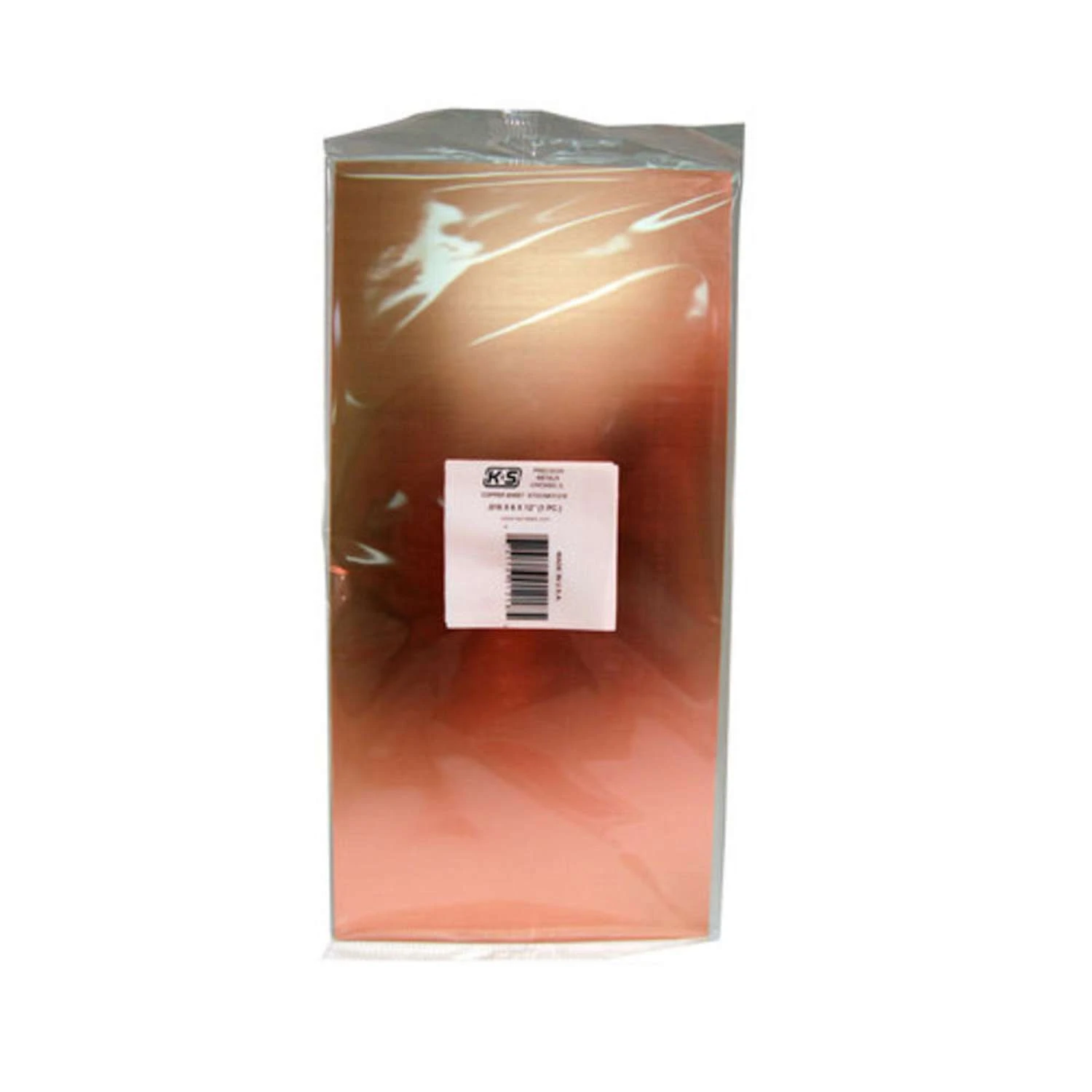 K&S 0.025 In. X 6 In. W X 12 In. L Copper Plain Sheet Metal 4 K&S 0.025 In. X 6 In. W X 12 In. L Copper Plain Sheet Metal - Image 2
