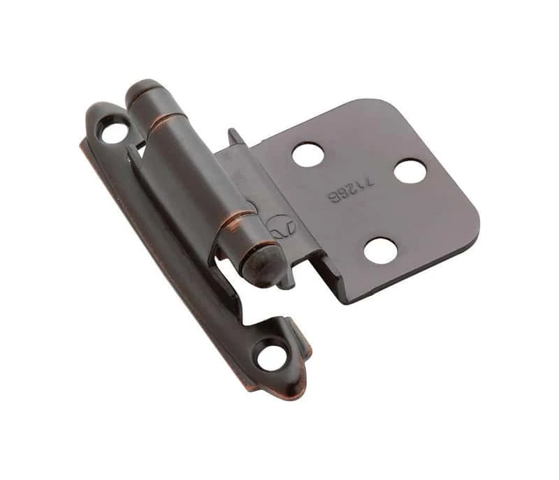 Amerock 2 In. W X 2-3/4 In. L Oil Rubbed Bronze Steel Self-Closing Hinge 10 Pk 3 Amerock 2 In. W X 2-3/4 In. L Oil Rubbed Bronze Steel Self-Closing Hinge 10 Pk