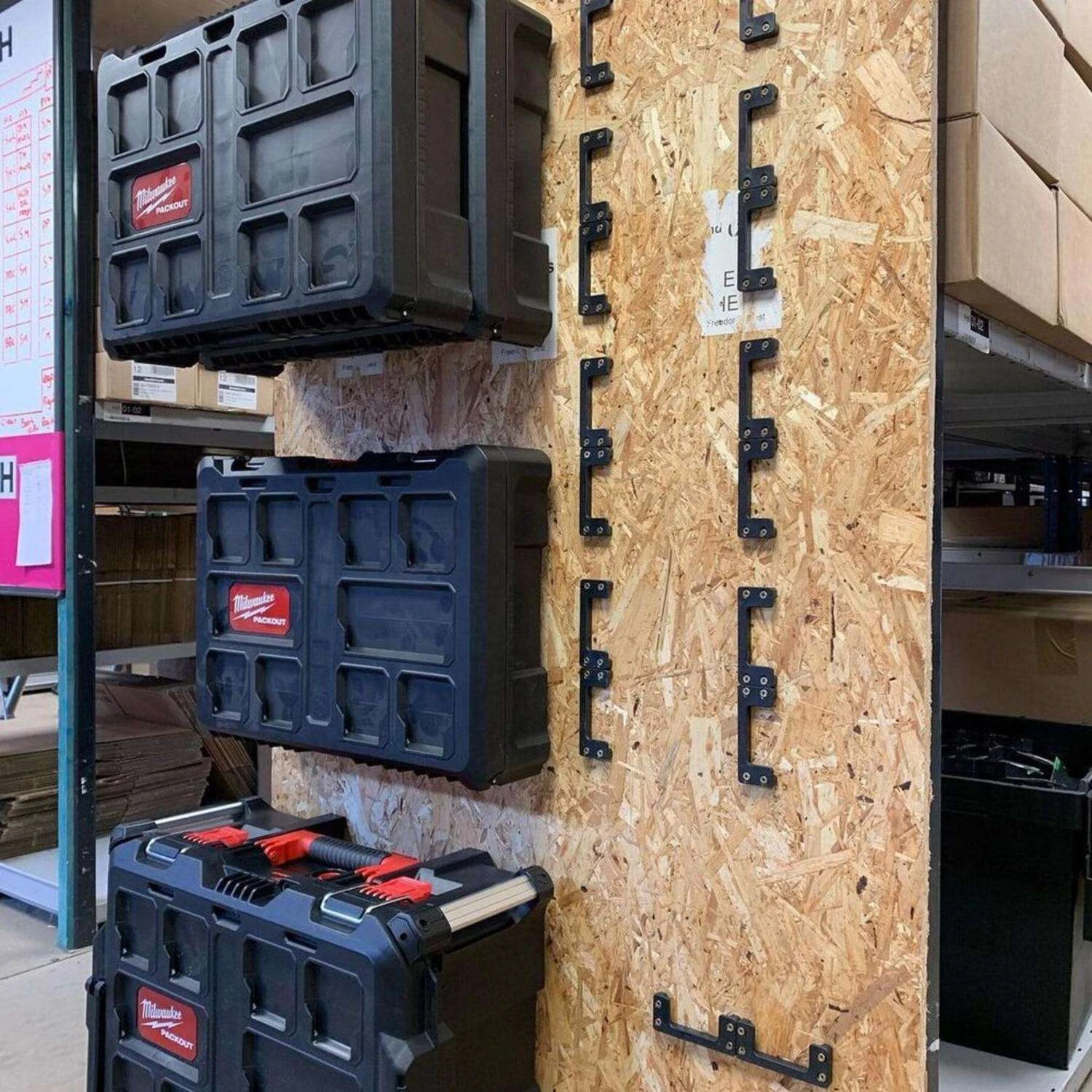 StealthMounts Black ABS Mounting Cleats Holder 6 Pk 4 StealthMounts Black ABS Mounting Cleats Holder 6 Pk - Image 2