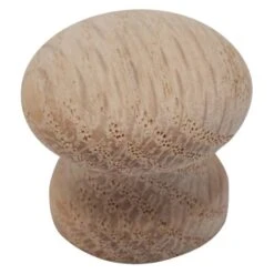 Waddell Round Cabinet Knob 1-1/4 In. D .5 In. Natural 1 Pk