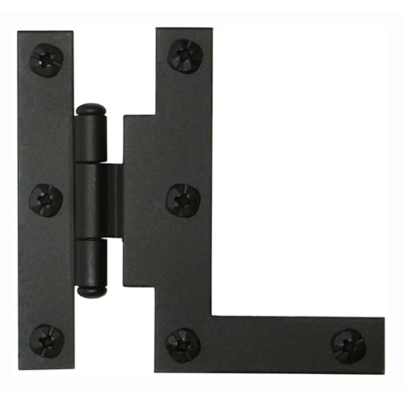 Arcon 1-11/16 In. W X 3 In. L Smooth Black Iron H-L Hinge 1 Pk 3 Arcon 1-11/16 In. W X 3 In. L Smooth Black Iron H-L Hinge 1 Pk