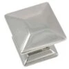 MNG Transitional Square Cabinet Knob 1 In. D 1.16 In. Polished Nickel 1 Pk -Supply Tools Market 7d982aff 4d1e 40af 95c3 f21dbdfdd1ec
