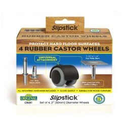 Slipstick 2 In. D Swivel Rubber Caster 264 Lb 4 Pk -Supply Tools Market 7f749d11 cc79 41e4 adc8 5db5538c6685