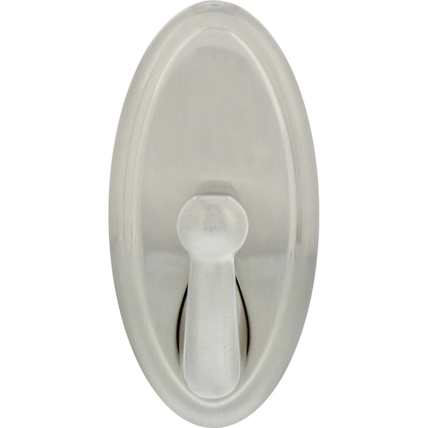 Hillman High & Mighty 3.5 In. L Satin Nickel Steel Oval Hook 25 Lb. Cap. 1 Pk 6 Hillman High & Mighty 3.5 In. L Satin Nickel Steel Oval Hook 25 Lb. Cap. 1 Pk - Image 4