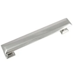 MNG Poise Bar Cabinet Pull 5 In. Polished Nickel 1 Pk