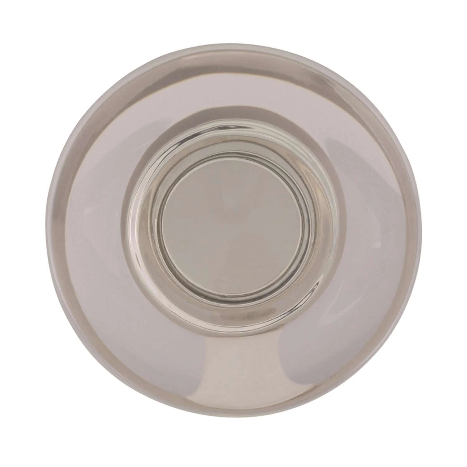 Amerock Glacio Round Cabinet Knob 1-3/4 In. D 1 In. Clear/Polished Nickel 1 Pk 5 Amerock Glacio Round Cabinet Knob 1-3/4 In. D 1 In. Clear/Polished Nickel 1 Pk - Image 3