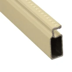Prime-Line Almond Aluminum 3/4 In. W X 146 In. L Screen Frame 1 Pk
