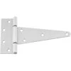 National Hardware 8 In. L Stainless Steel Silver Stainless Steel Heavy Duty T Hinge 1 Pk