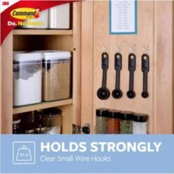 3M Command Small Plastic Wire Hooks 1.625 In. L 9 Pk -Supply Tools Market 97443905 4f8a 4210 8113 152101ef642c