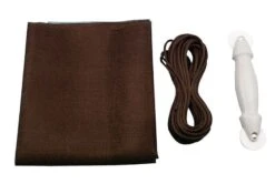 Prime-Line Black Fiberglass Screen Door Repair Kit 36 In. W X 84 In. L 1 Pk