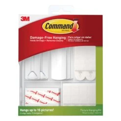 3M White Assorted Picture Hanging Kit 5 Lb 38 Pk 9 3M White Assorted Picture Hanging Kit 5 Lb 38 Pk -Supply Tools Market 9ae0e5df 0374 4c0c a122 7ae380920b5c