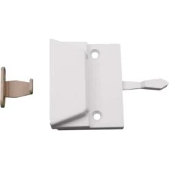 Prime-Line White Steel Window Latch