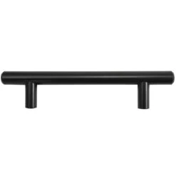 Laurey Melrose T-Bar Cabinet Pull 7-9/16 In. Matte Black 1 Pk