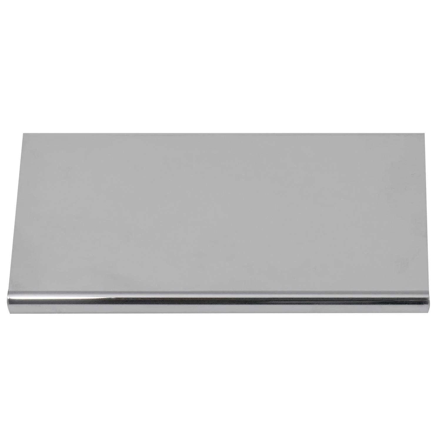 Laurey Contemporary Rectangle Edge Pull 9 In. Polished Chrome Silver 1 Pk 6 Laurey Contemporary Rectangle Edge Pull 9 In. Polished Chrome Silver 1 Pk - Image 4