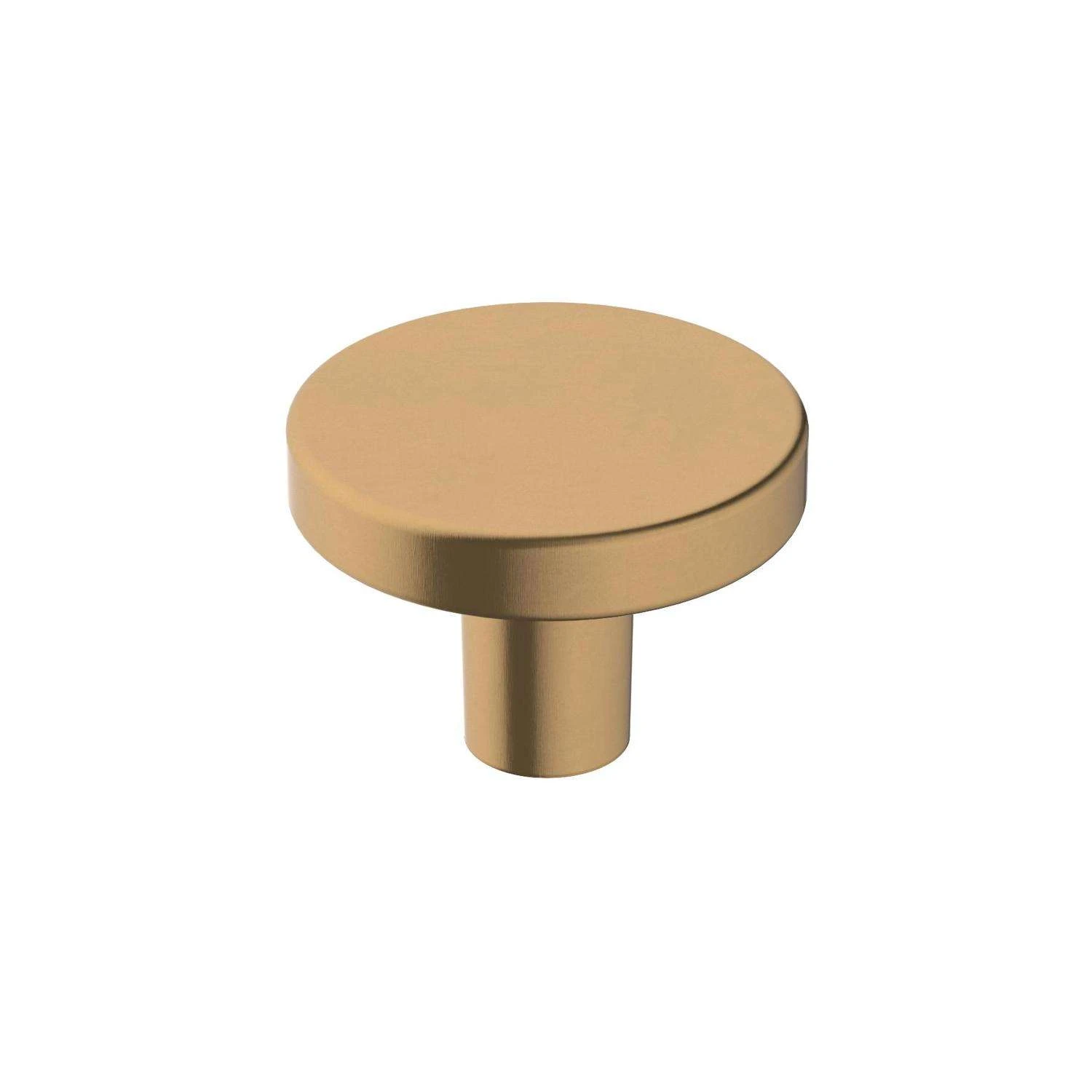 Amerock Versa Contemporary Round Cabinet Knob 1-3/8 In. D 1 In. Champagne Bronze 6 Pk 3 Amerock Versa Contemporary Round Cabinet Knob 1-3/8 In. D 1 In. Champagne Bronze 6 Pk