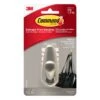 3M Command 3-1/4 In. L Brushed Nickel Metal Medium Hook 3 Lb. Cap. 1 Pk 2 3M Command 3-1/4 In. L Brushed Nickel Metal Medium Hook 3 Lb. Cap. 1 Pk -Supply Tools Market acc69523 b804 41da 87c5 33a8f648d64a