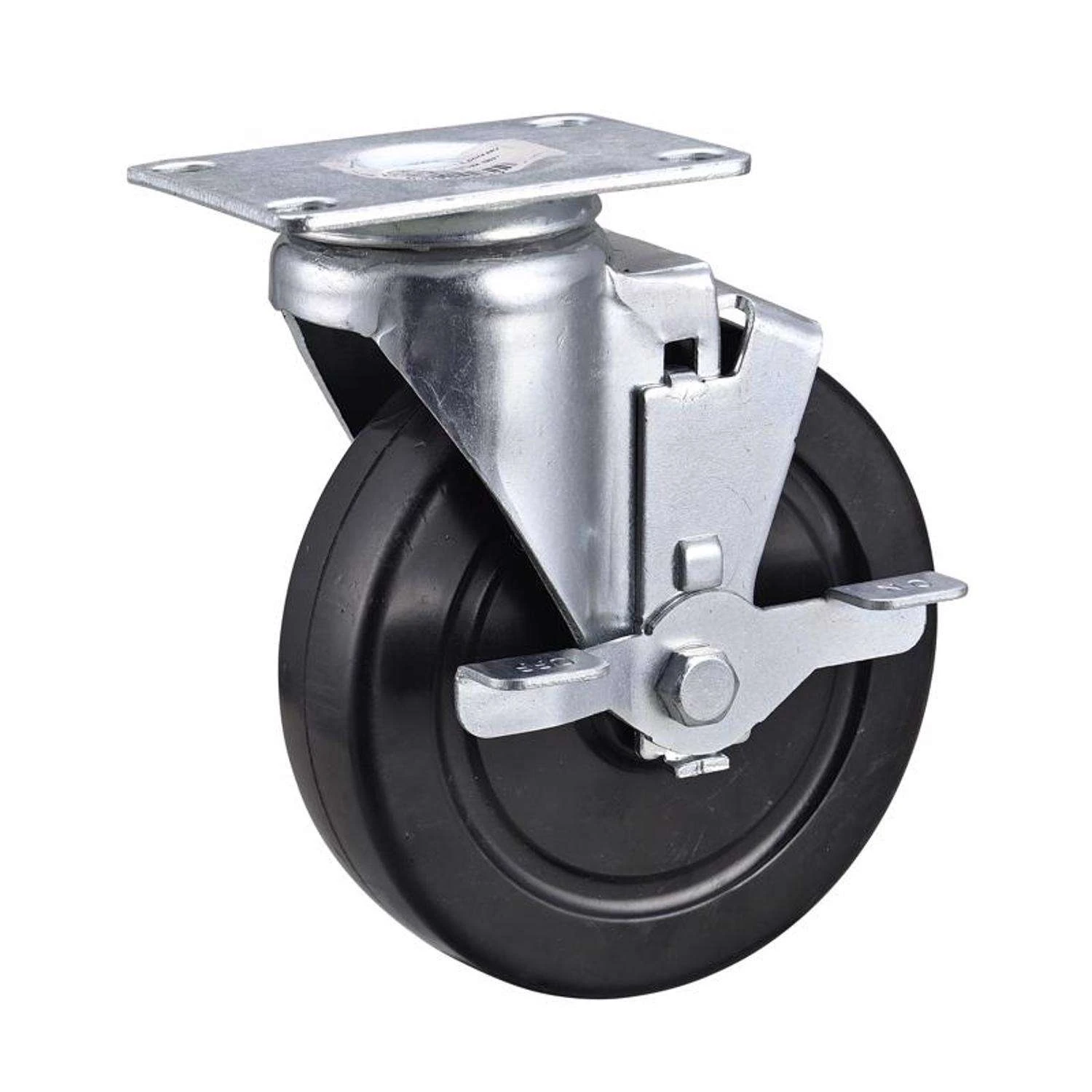 Projex 5 In. D Swivel Soft Rubber Caster 225 Lb 1 Pk 3 Projex 5 In. D Swivel Soft Rubber Caster 225 Lb 1 Pk