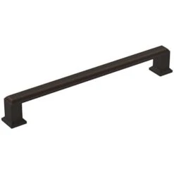 Amerock Appoint Traditional Rectangle Cabinet Pull 7-9/16 In. Oil Rubbed Bronze 1 Pk