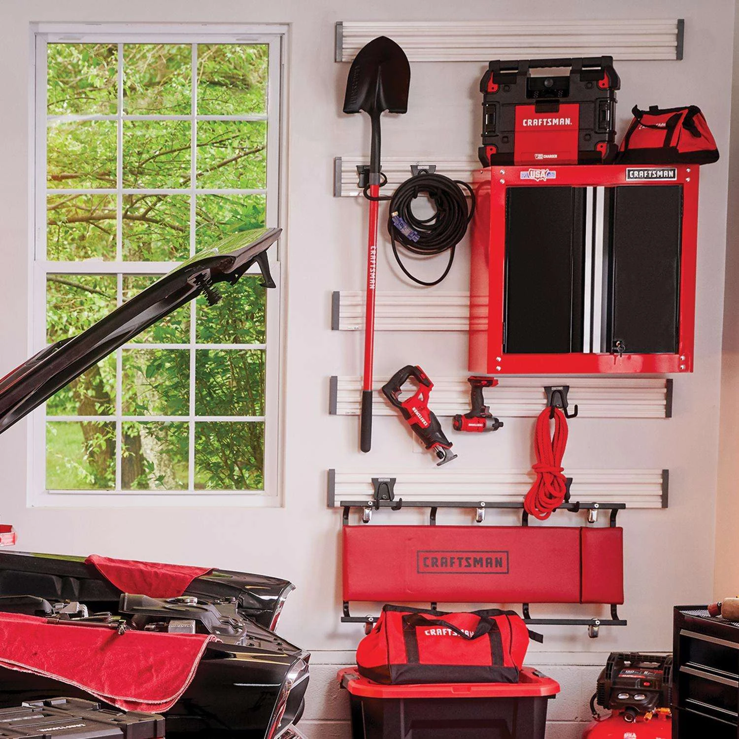 Craftsman VersaTrack 13 In. L Black Steel Outdoor Power Equipment Hook 50 Lb. Cap. 1 Pk 5 Craftsman VersaTrack 13 In. L Black Steel Outdoor Power Equipment Hook 50 Lb. Cap. 1 Pk - Image 3