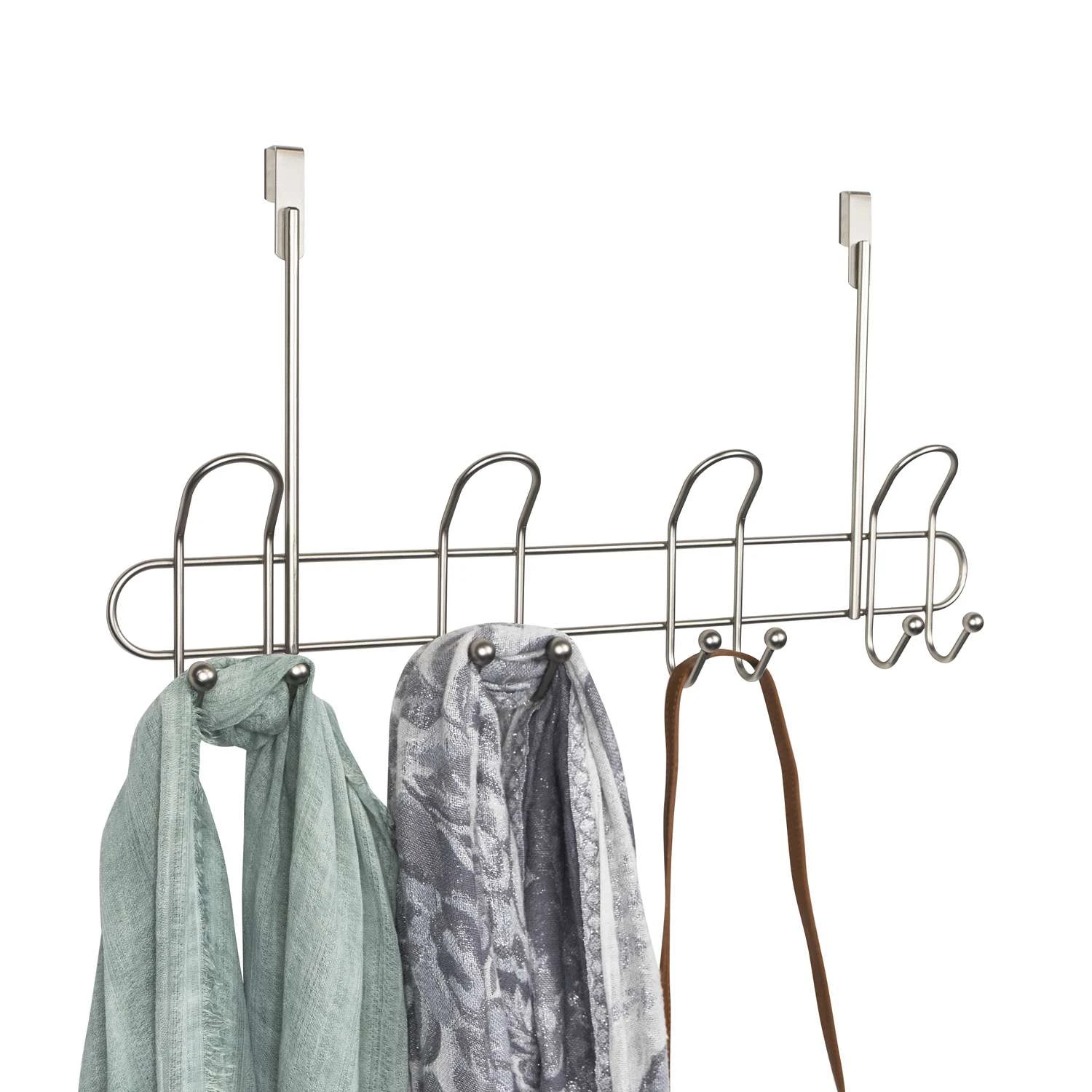 Spectrum 20.75 In. L Silver Steel Over The Door Hook 1 Pk 6 Spectrum 20.75 In. L Silver Steel Over The Door Hook 1 Pk - Image 4